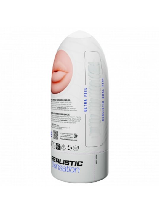 Alive Flex - Masturbatore Maschile Bocca Realistica Taglia M