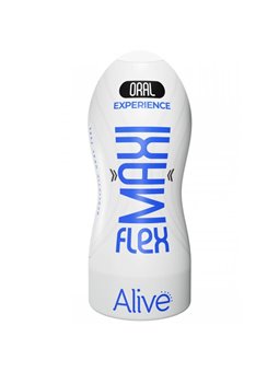 Alive Maxi Flex - Masturbatore Maschile Bocca Realistica Taglia L