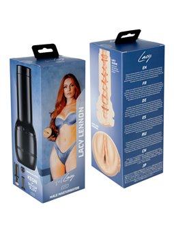 Kiiroo Feel - Realistic Silicone Vagina Masturbator by Lacy Lennon