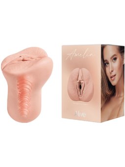 Alive Amelia - Masturbatore Maschile Vagina Realistica in Silicone