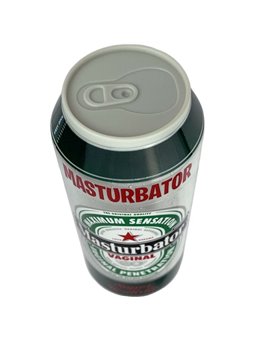Alive Beer Can - Masturbatore Maschile Vagina Realistica in Silicone