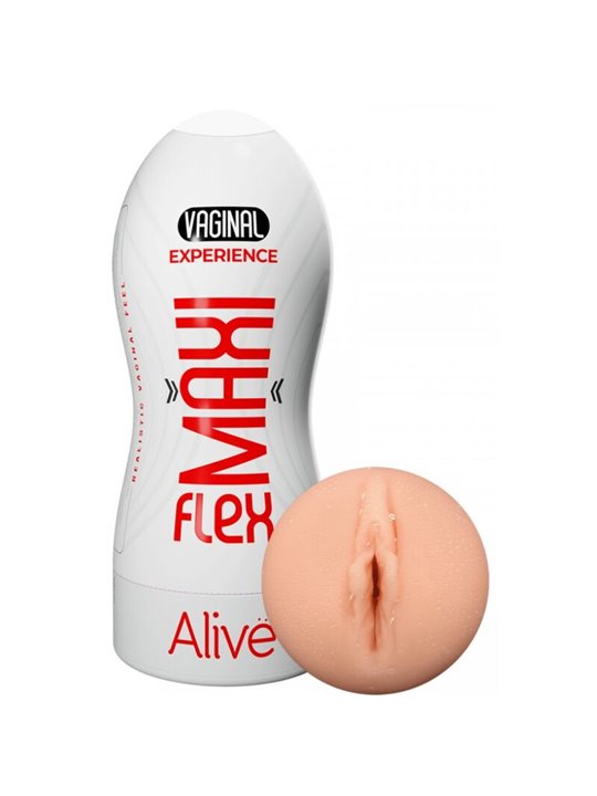 Alive Maxi Flex - Masturbatore Maschile Vagina Realistica Taglia L