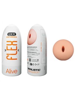 Alive Flex - Masturbatore Maschile in Silicone Taglia M