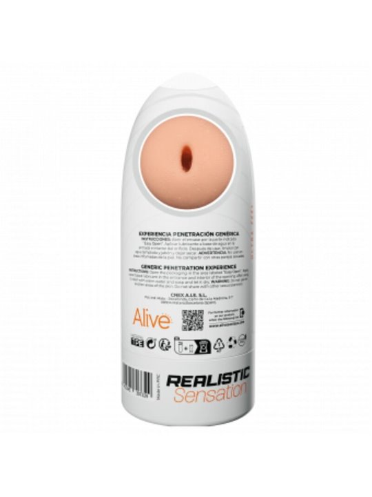 Alive Flex - Silicone Male Masturbator Size M