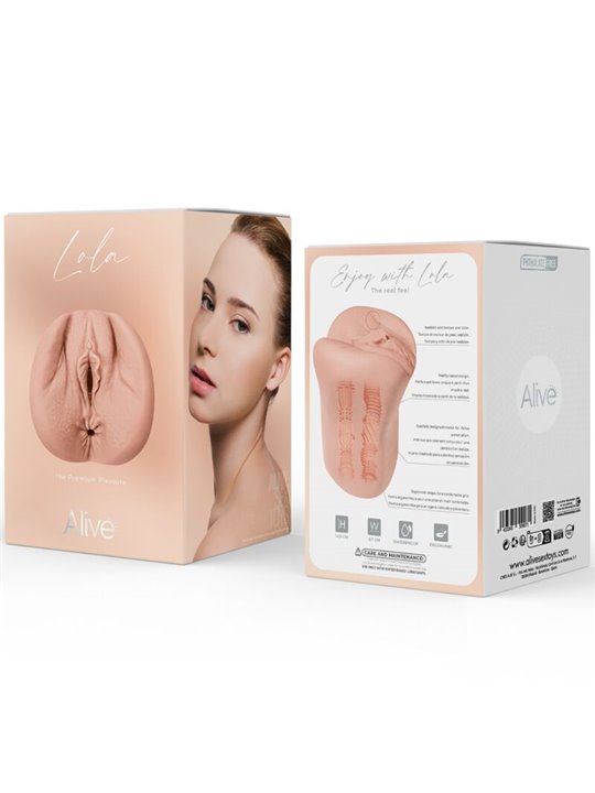 Alive Lola - Masturbatore Maschile Vagina Realistica in Silicone