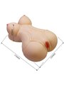 Crazy Bull Diana - Torso Femminile con Ano e Vagina Realistici 5 Kg