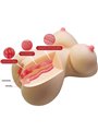 Crazy Bull Fiona - Torso Femminile con Ano e Vagina Realistici 7,1 Kg