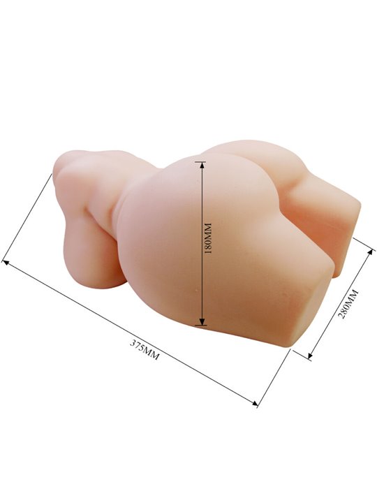 Crazy Bull Grace - Torso Femminile con Ano e Vagina Realistici 7,5 Kg