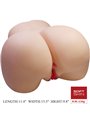Crazy Bull Julia - Torso Femminile con Ano e Vagina Realistici 11 Kg