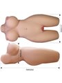 Crazy Bull Mia - Torso Femminile con Ano e Vagina Realistici 8,5 Kg