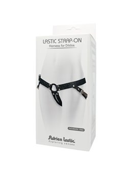 Adrien Lastic - Imbracatura Strap-On in Cotone con Anello Metallico