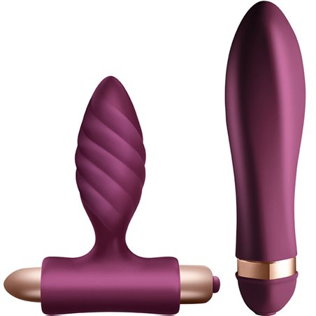 Climaximum Desire - Vibratore Punto G Ardor + Plug Anale Oryx