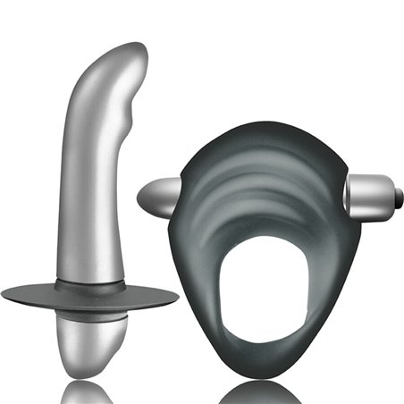 Climaximum Entice - Anello Fallico Avio + Vibratore Prostatico Gratus