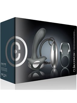 Climaximum Excite - Tyro Cock Ring + Toulz Prostate Vibrator