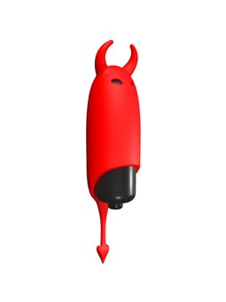 Adrien Lastic Devol - Mini Vibratore Vaginale in Silicone Rosso