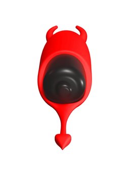 Adrien Lastic Devol - Mini Vibratore Vaginale in Silicone Rosso
