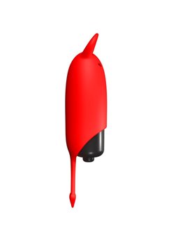 Adrien Lastic Devol - Mini Vibratore Vaginale in Silicone Rosso