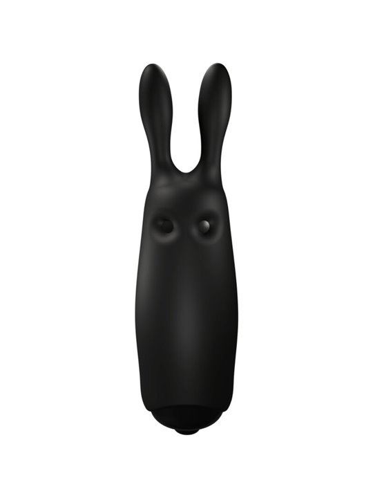 Adrien Lastic Poket Vibe - Mini Rabbit Vibrator in Black Silicone