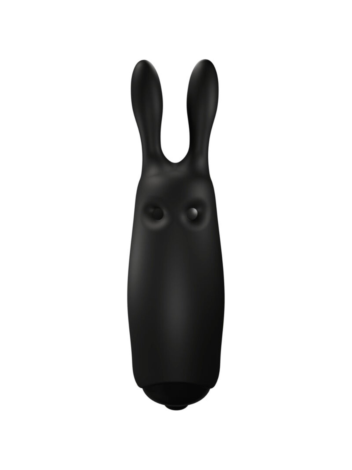 Adrien Lastic Poket Vibe - Mini Vibratore Rabbit in Silicone Nero