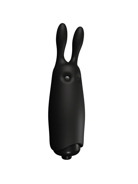 Adrien Lastic Poket Vibe - Mini Rabbit Vibrator in Black Silicone