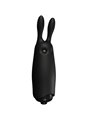 Adrien Lastic Poket Vibe - Mini Rabbit Vibrator in Black Silicone