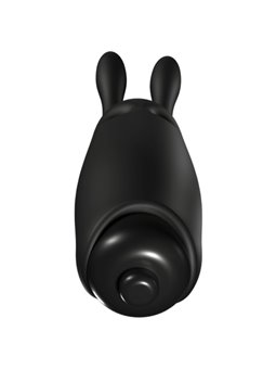Adrien Lastic Poket Vibe - Mini Vibratore Rabbit in Silicone Nero