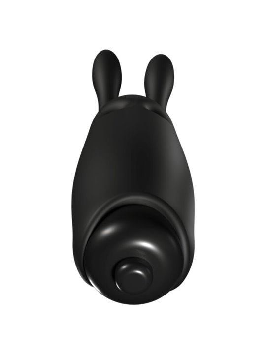 Adrien Lastic Poket Vibe - Mini Rabbit Vibrator in Black Silicone
