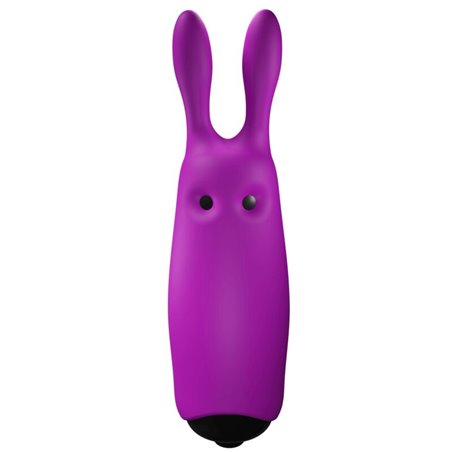 Adrien Lastic Poket Vibe - Mini Vibratore Rabbit in Silicone Viola