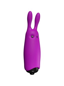 Adrien Lastic Poket Vibe - Mini Vibratore Rabbit in Silicone Viola