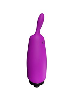 Adrien Lastic Poket Vibe - Mini Vibratore Rabbit in Silicone Viola