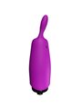 Adrien Lastic Poket Vibe - Mini Vibratore Rabbit in Silicone Viola