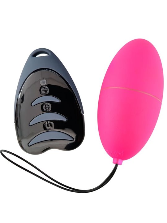 Alive Magic Egg 3 - Pink Silicone Vibrating Egg with Remote Control