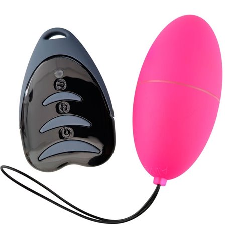 Alive Magic Egg 3 - Pink Silicone Vibrating Egg with Remote Control