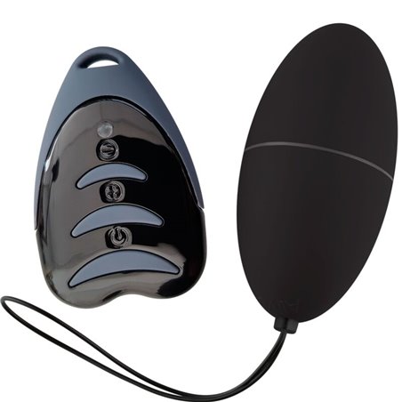 Alive Magic Egg 3 - Black Silicone Vibrating Egg with Remote Control