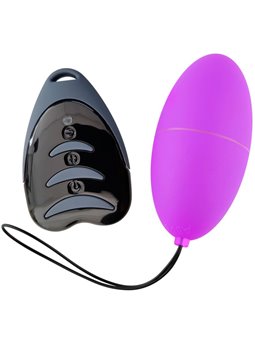 Alive Magic Egg 3 - Purple Silicone Vibrating Egg with Remote Control