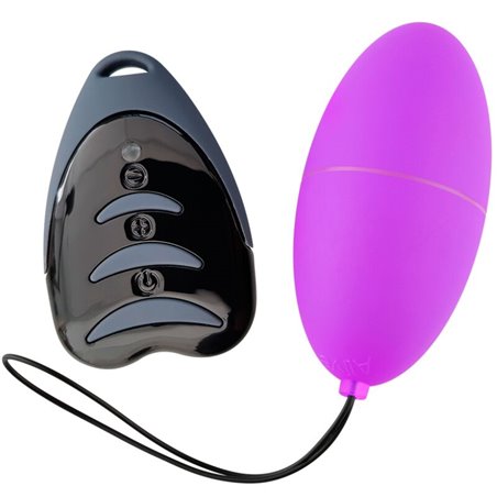 Alive Magic Egg 3 - Purple Silicone Vibrating Egg with Remote Control