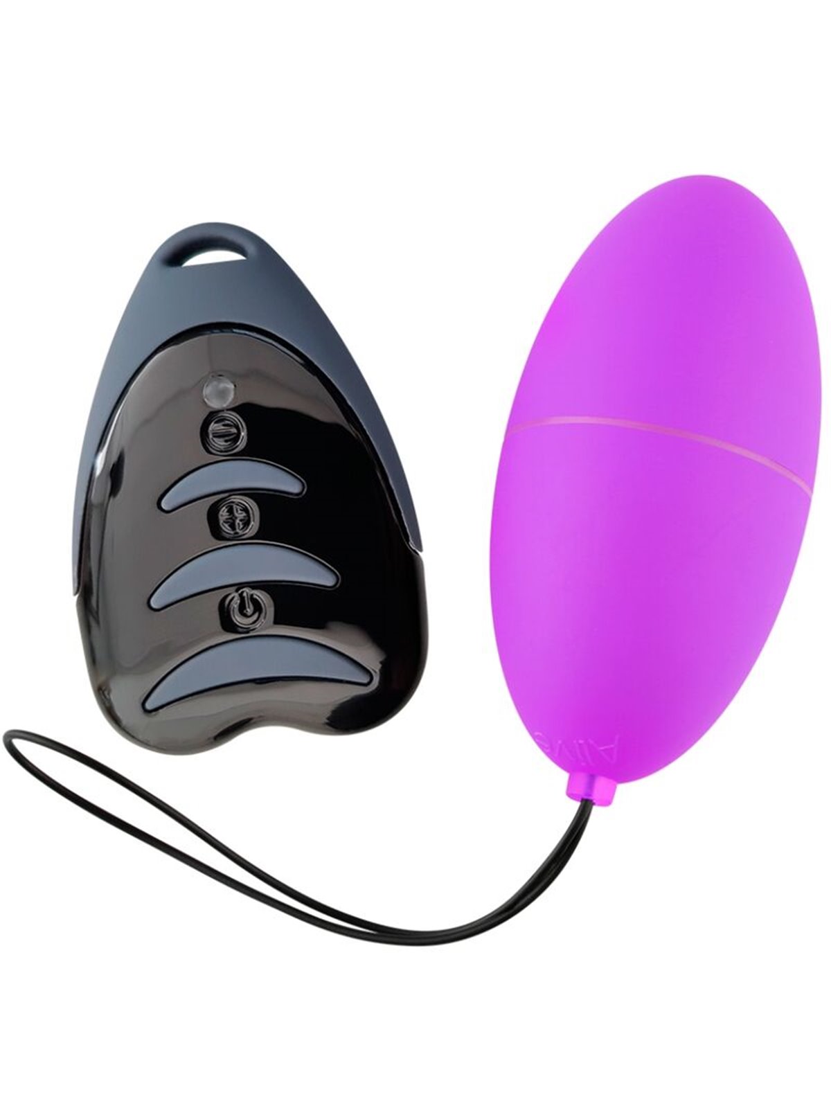 Alive Magic Egg 3 - Purple Silicone Vibrating Egg with Remote Control