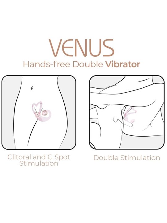 Adrien Lastic Venus - Clitoral and G-Spot Stimulator + Free App