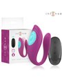 Intense Annie - Purple Silicone U-Shaped Vibrator with Remote Control