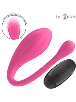 Intense Janice - Vibratore a U Rosa Doppia Stimolazione con Telecomando
