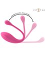 Intense Janice - Vibratore a U Rosa Doppia Stimolazione con Telecomando