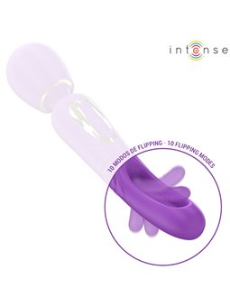 Intense Christy - Silicone Vibrating Wand with Stimulating Tongue