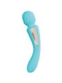 Lelo Switch - Light Blue Silicone Double Stimulation Wand Vibrator