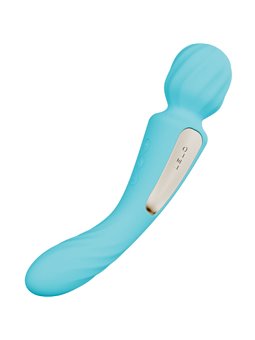 Lelo Switch - Vibrator Wand Doppia Stimolazione in Silicone Celeste