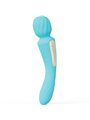 Lelo Switch - Vibrator Wand Doppia Stimolazione in Silicone Celeste