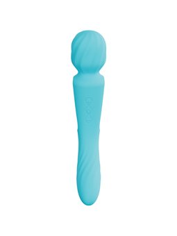 Lelo Switch - Vibrator Wand Doppia Stimolazione in Silicone Celeste