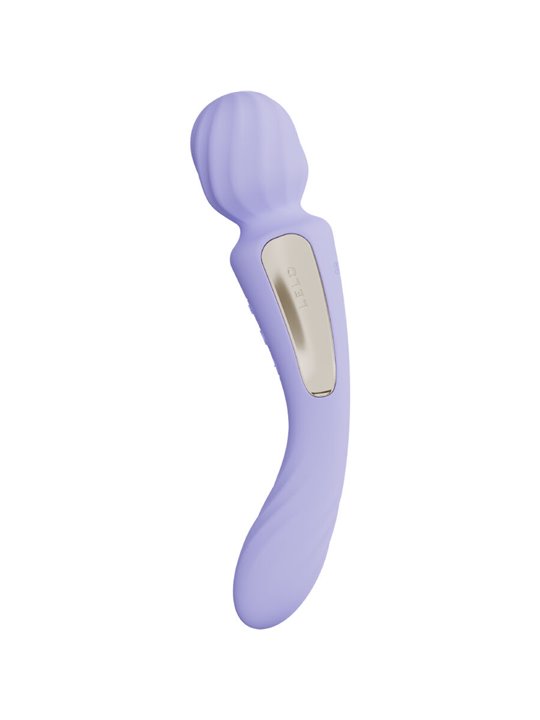 Lelo Switch - Purple Silicone Double Stimulation Wand Vibrator