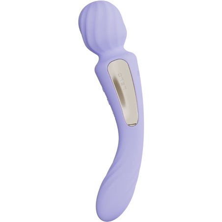 Lelo Switch - Purple Silicone Double Stimulation Wand Vibrator