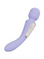 Lelo Switch - Purple Silicone Double Stimulation Wand Vibrator