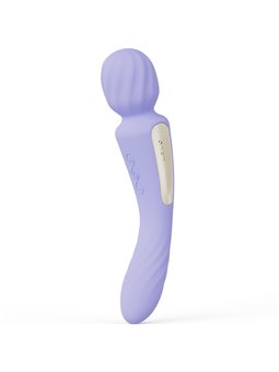 Lelo Switch - Purple Silicone Double Stimulation Wand Vibrator